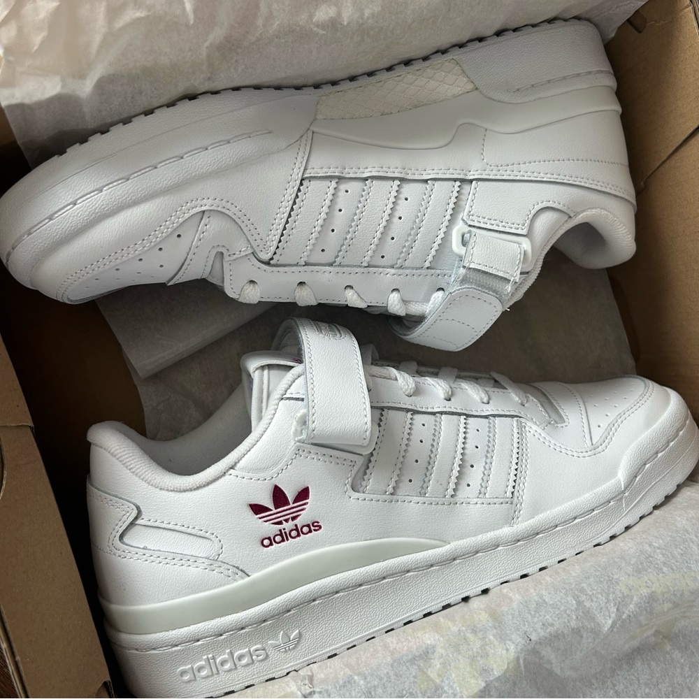 Adidas Original Forum Low White Size 10 - Picture 6 of 6